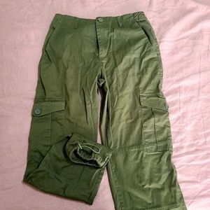 Green cargo pants NWOT